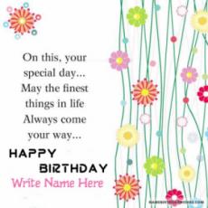 Make Images Birthday Quotes With Name Edit